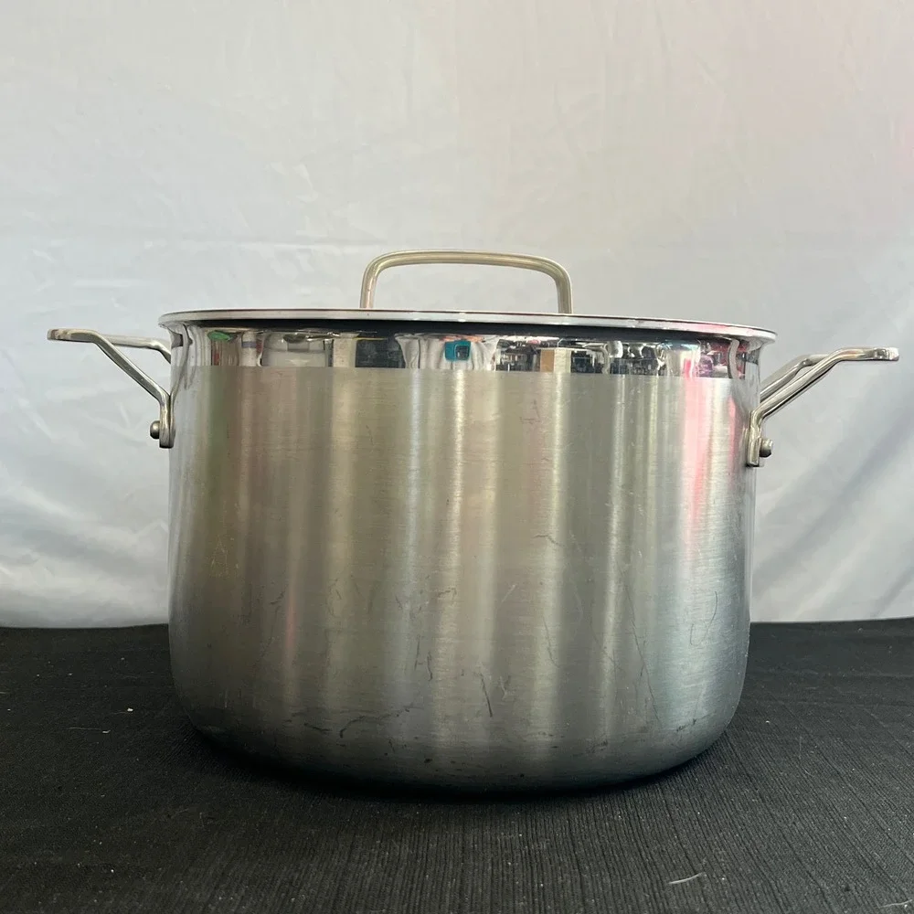 Cuisinart MCP66-24N Multi-Clad Pro Stainless Steel 8 Qt Stockpot with Lid Silver